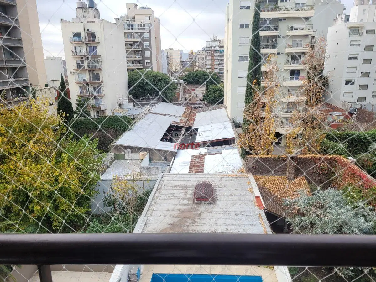 Dpt 36m² 1 amb c/cocina-comedor sep., Balcón corrido c/vista abierta al c/frente y lavadero indpte 1