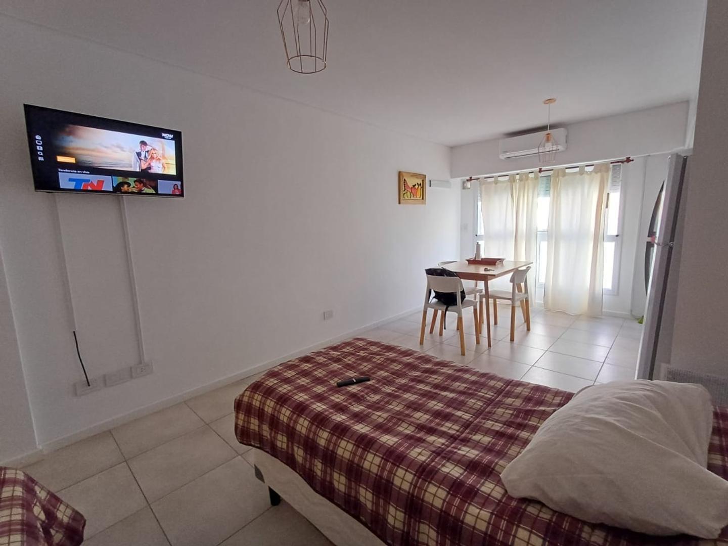 DEPARTAMENTO MONOAMBIENTE EN ALQUILER  AMUEBLADO
