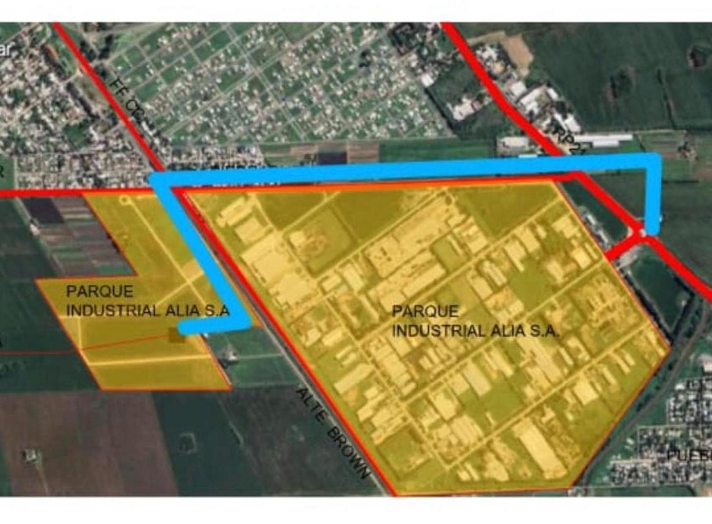 LOTE INDUSTRIAL EN VENTA 3465M2 EN ALIA ALVEAR OPORTUNIDAD!!