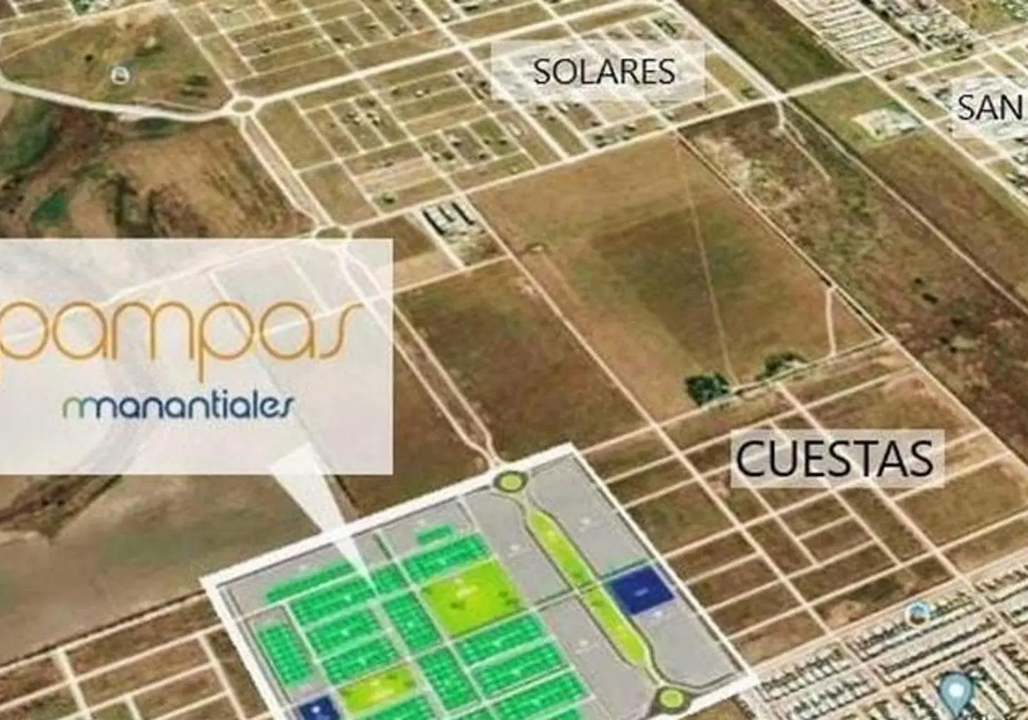 VENTA LOTE PAMPAS DE MANANTIALES 2