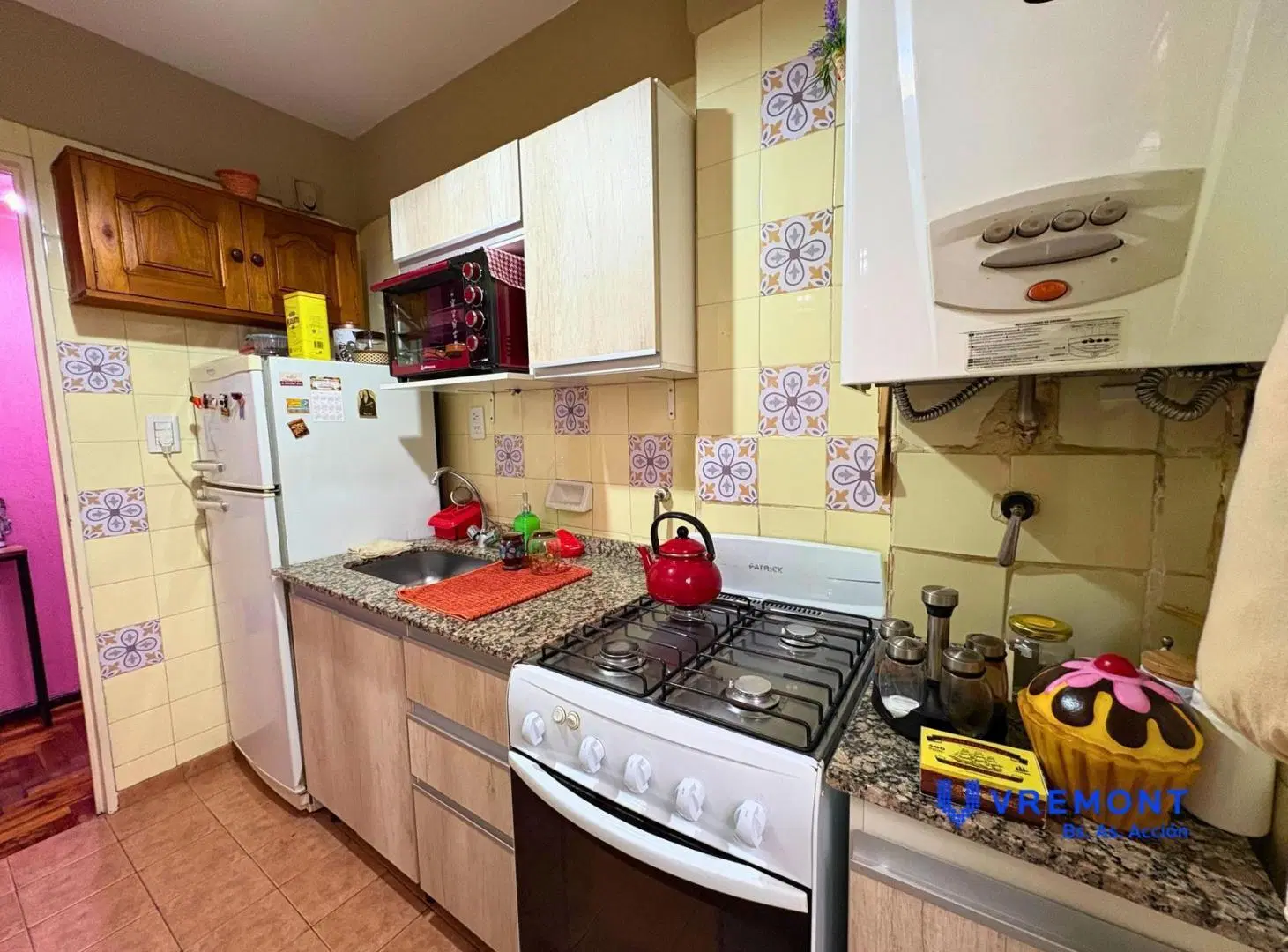 Venta de departamento 2 ambientes con patio en el barrio de Congreso, 4