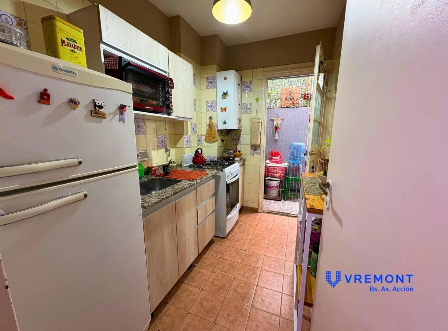Venta de departamento 2 ambientes con patio en el barrio de Congreso, 5