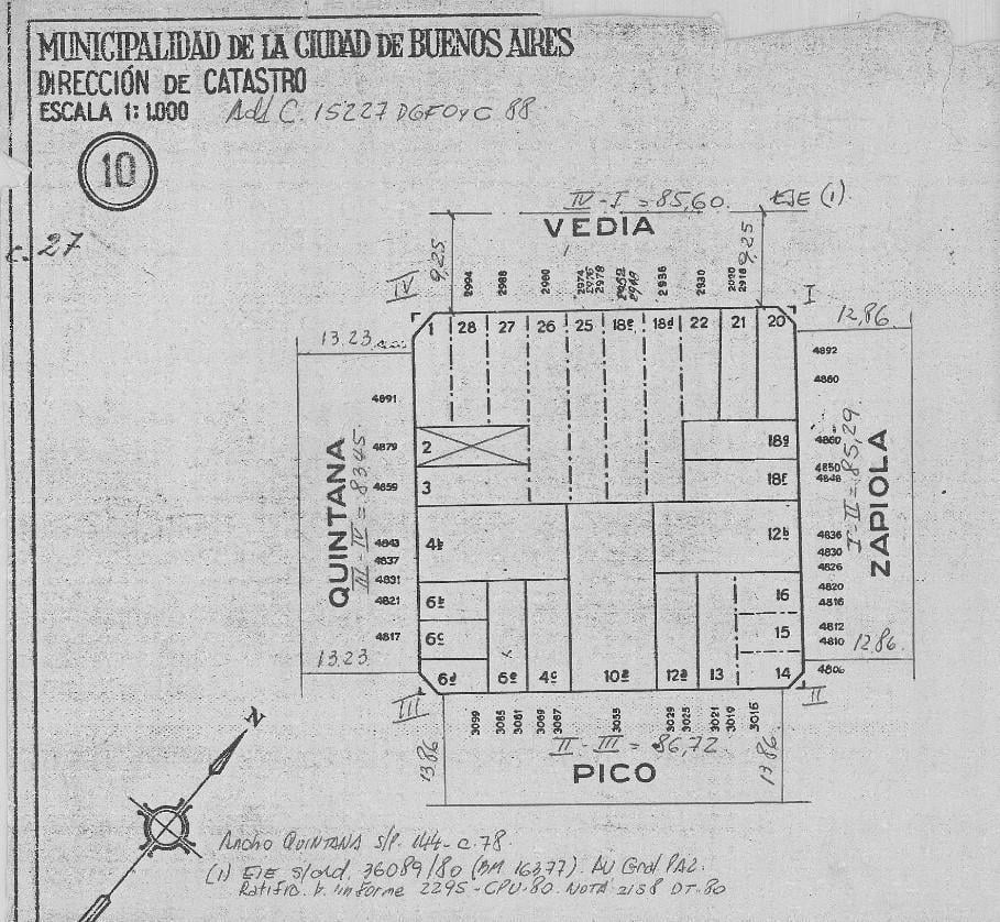 Terreno en venta Saavedra apto multifamiliar
