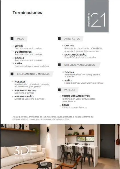 Departamento 2 amb en Victoria 3