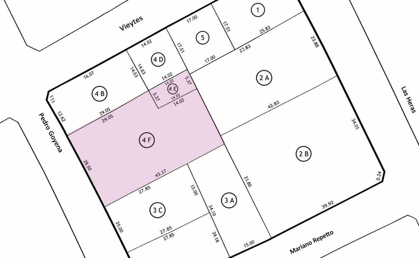 Terreno en Venta 612 m2 en Martinez