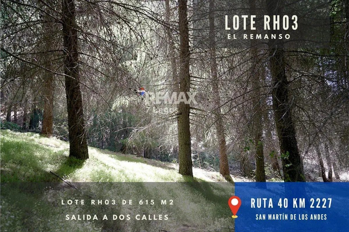 LOTE EN "EL REMANSO" - 615 M2- POSESIÓN INMEDIATA 2