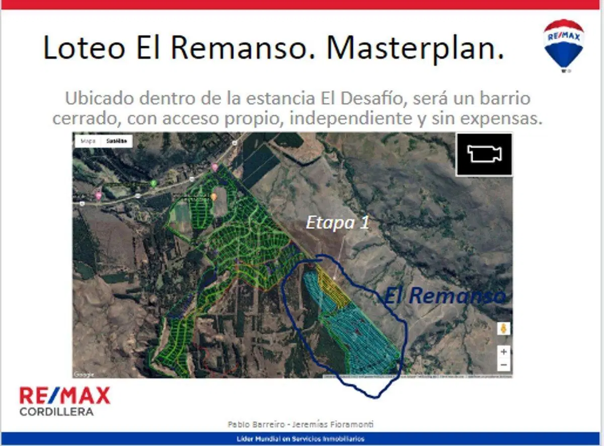 EQUIPO RE/MAX VENDE LOTE RD09 EL REMANSO 868M2. 4