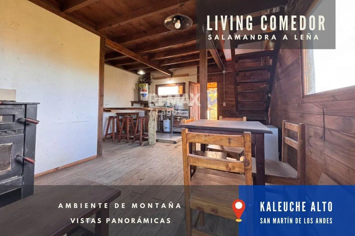 CASA DE MONTAÑA EN VENTA | 5 AMBIENTES | KALEUCHE 2