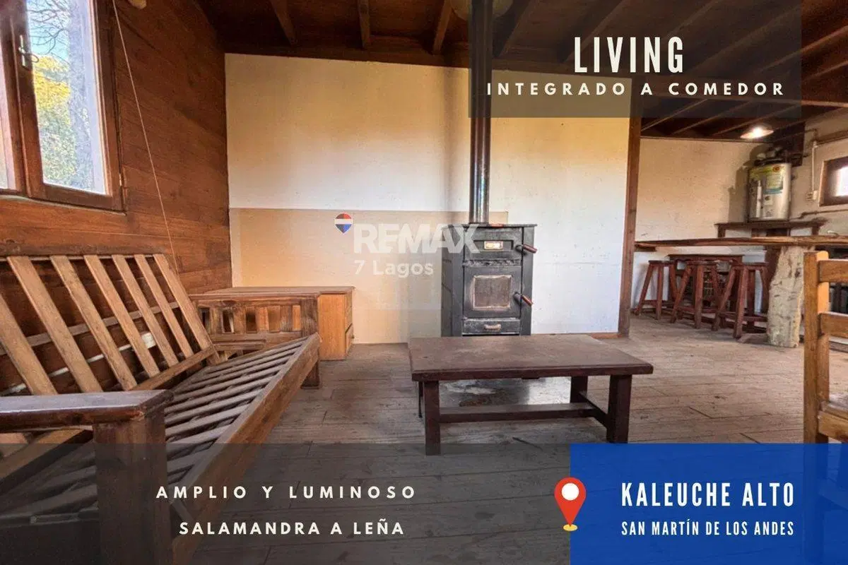 CASA DE MONTAÑA EN VENTA | 5 AMBIENTES | KALEUCHE 8