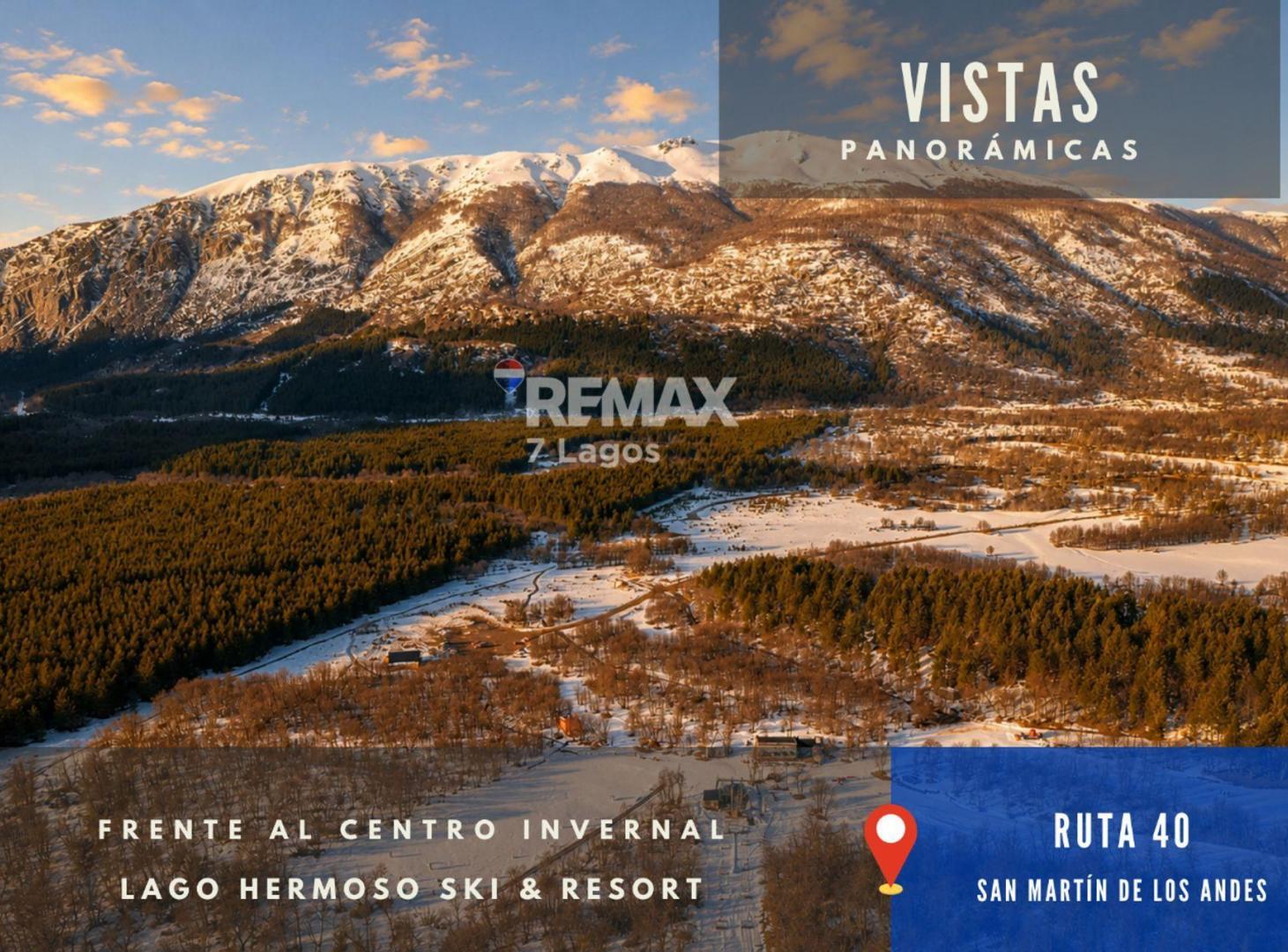 Foto de LOTE 2500 m2 FRENTE AL CENTRO DE SKI, RUTA 7 LAGOS, imagen 4