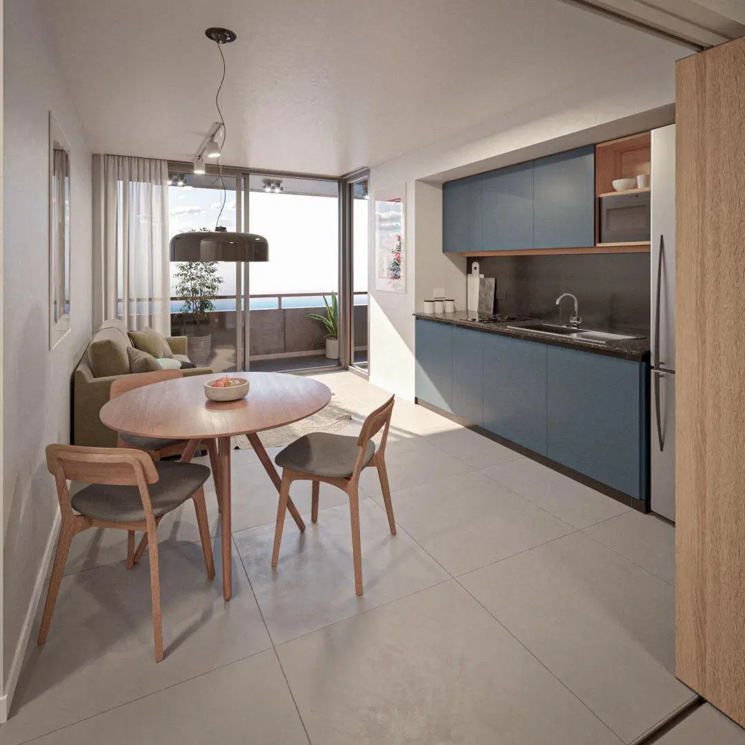 VENTA. Monoambiente con balcón. Rosario 1