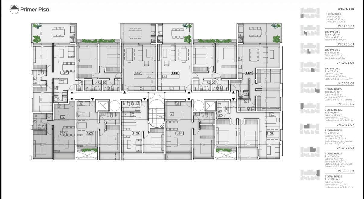 Depto de 1 dormitorio