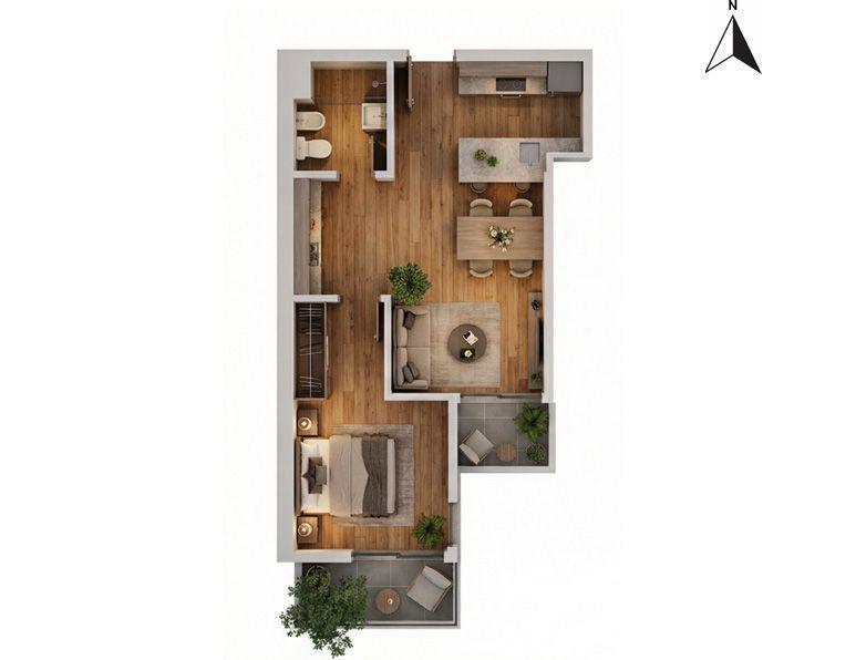 Foto de Venta. Rosario. Departamento 1 dormitorio, imagen 3