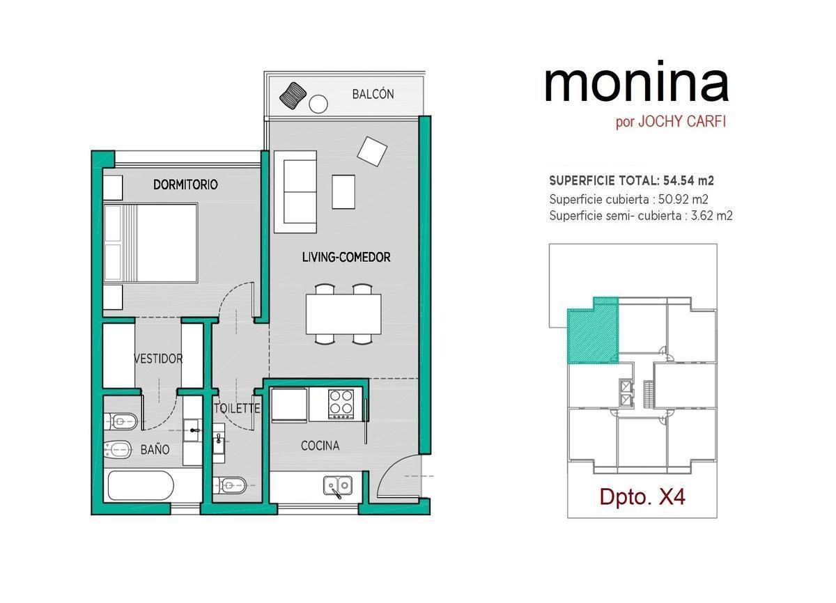 Departamento - Castelar Norte