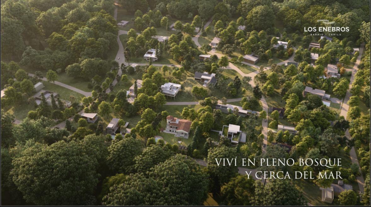 Venta de lote en barrio semi abierto - Carilo