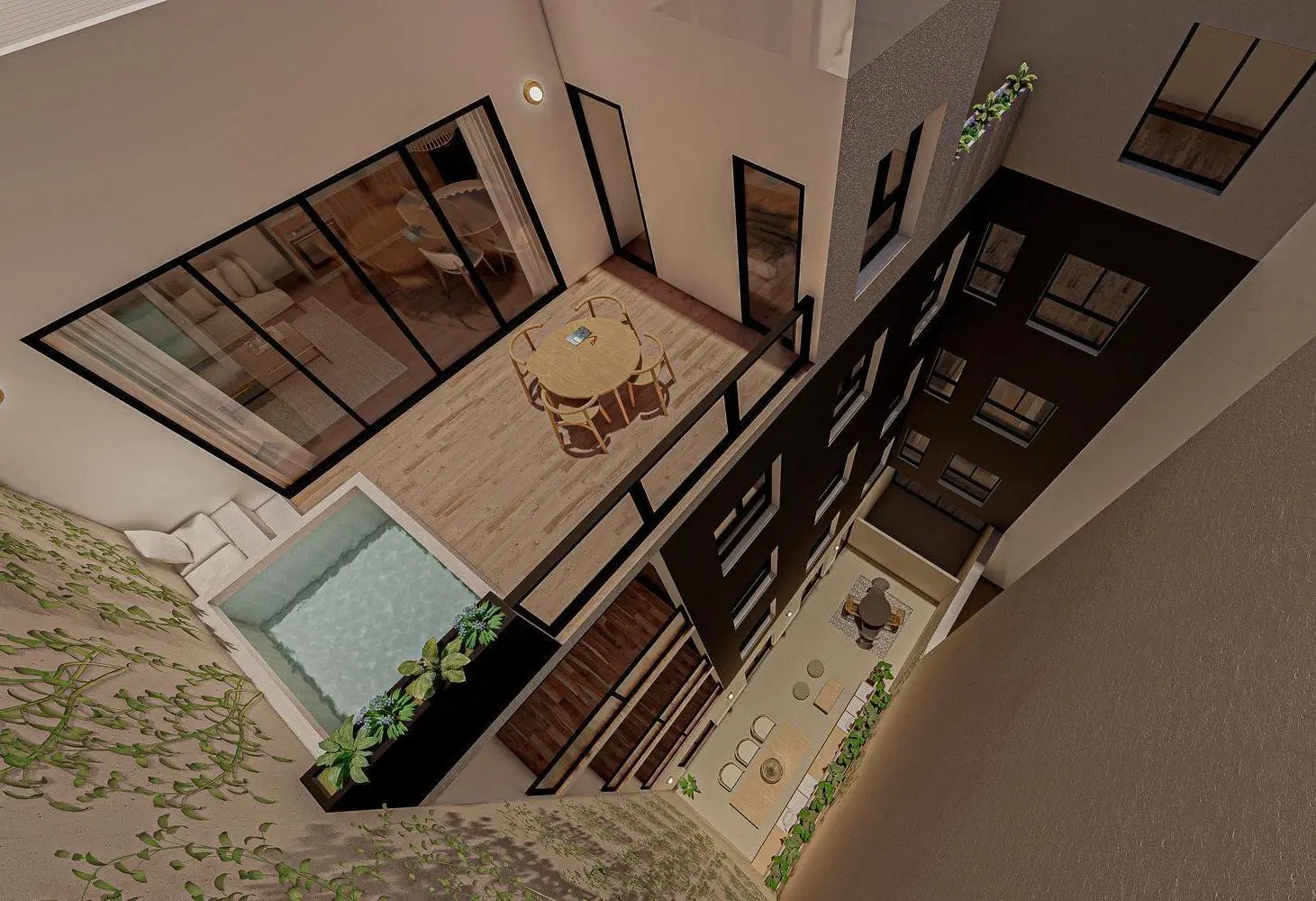 Venta de depto en pozo 2 amb desarrollo ideal para renta - Zona Guemes 3