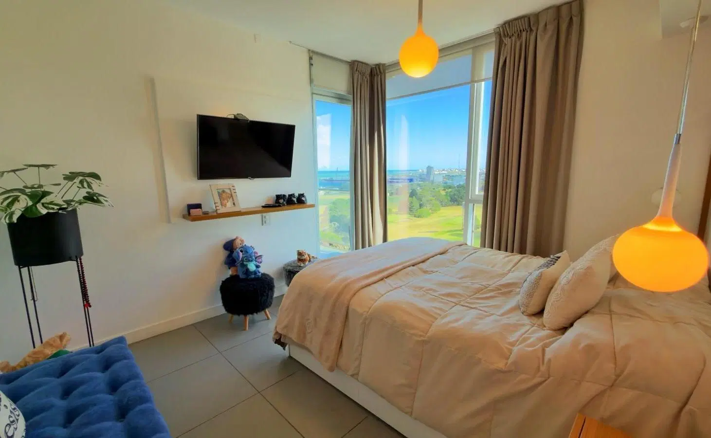 Venta depto 3 amb primera linea al mar dos cochera - Golf Playa grande 4