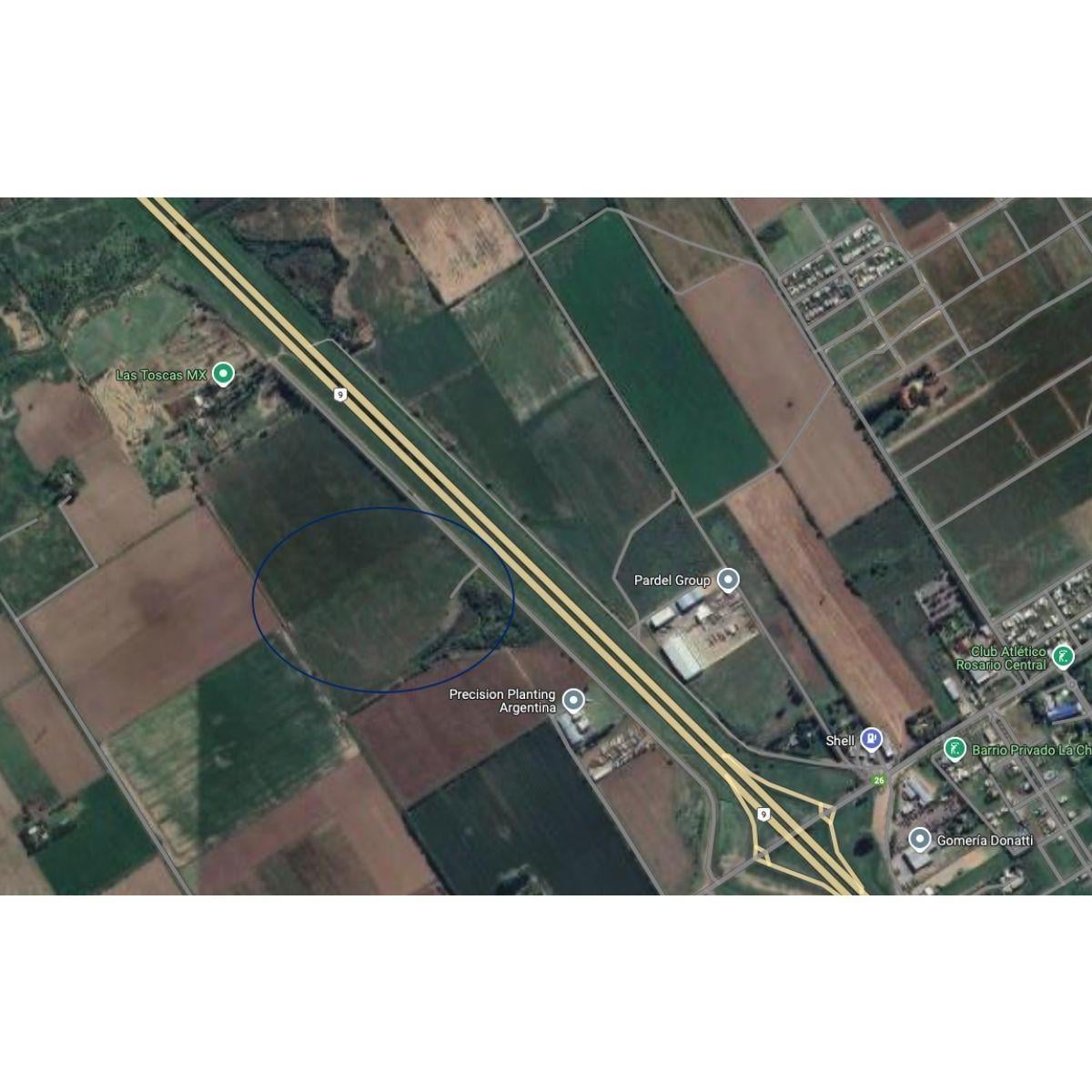 Terreno Autopista Rosario - Buenos Aires (Arroyo Seco)