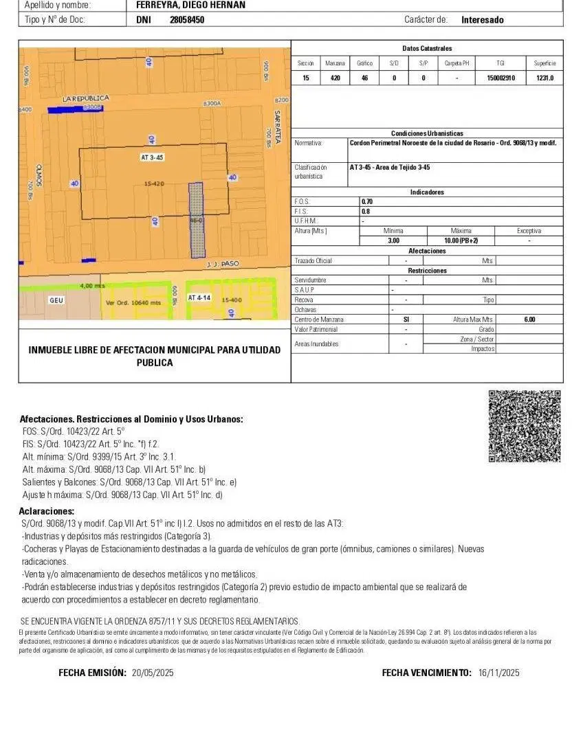 Plano 1
