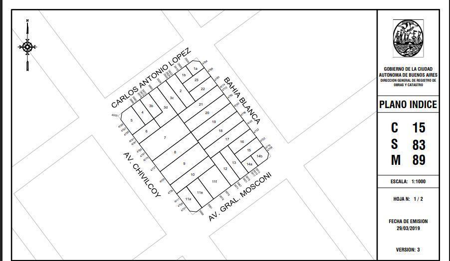 Foto de Lote en Villa Devoto - 8.66x 19.40 Ideal Proyecto - USAB 1, imagen 5