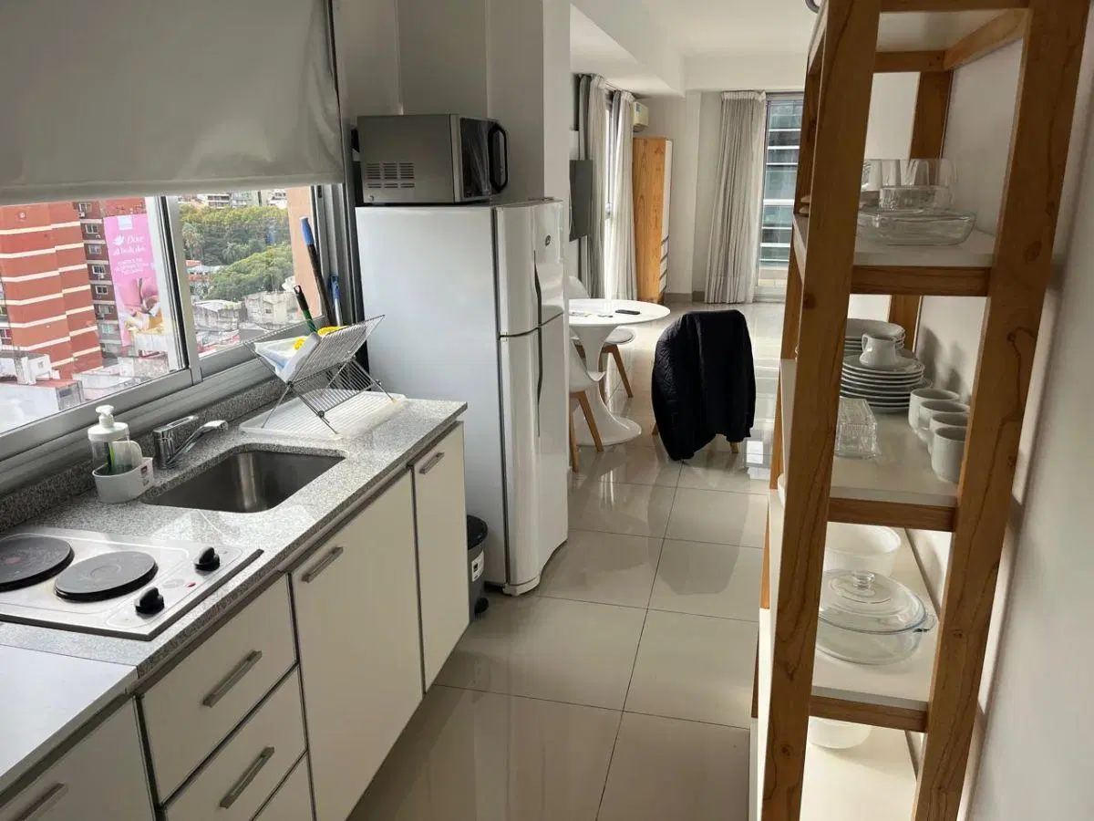 Espectacular Monoambiente en Piso Alto con Gran Balcón Terraza y Vista Abierta – Belgrano / Palermo 3