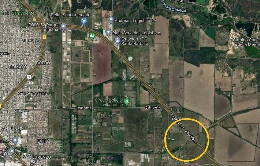 Lote . | Autopista Córdoba Rosario al km00 4