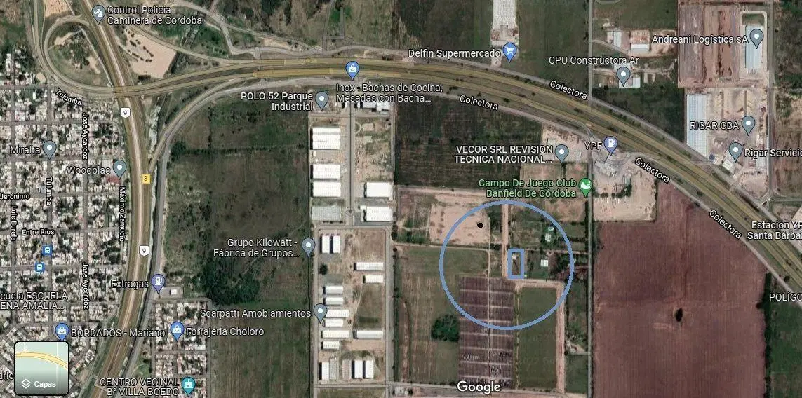 Vende 3.500 m2 + casa a mts Autopista Córdoba - Rosario 3