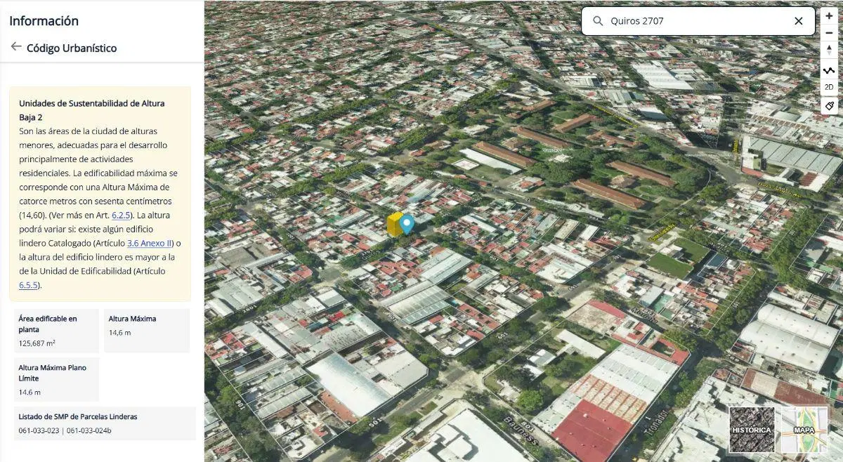Lote en venta en Parque Chas USAB 2 3