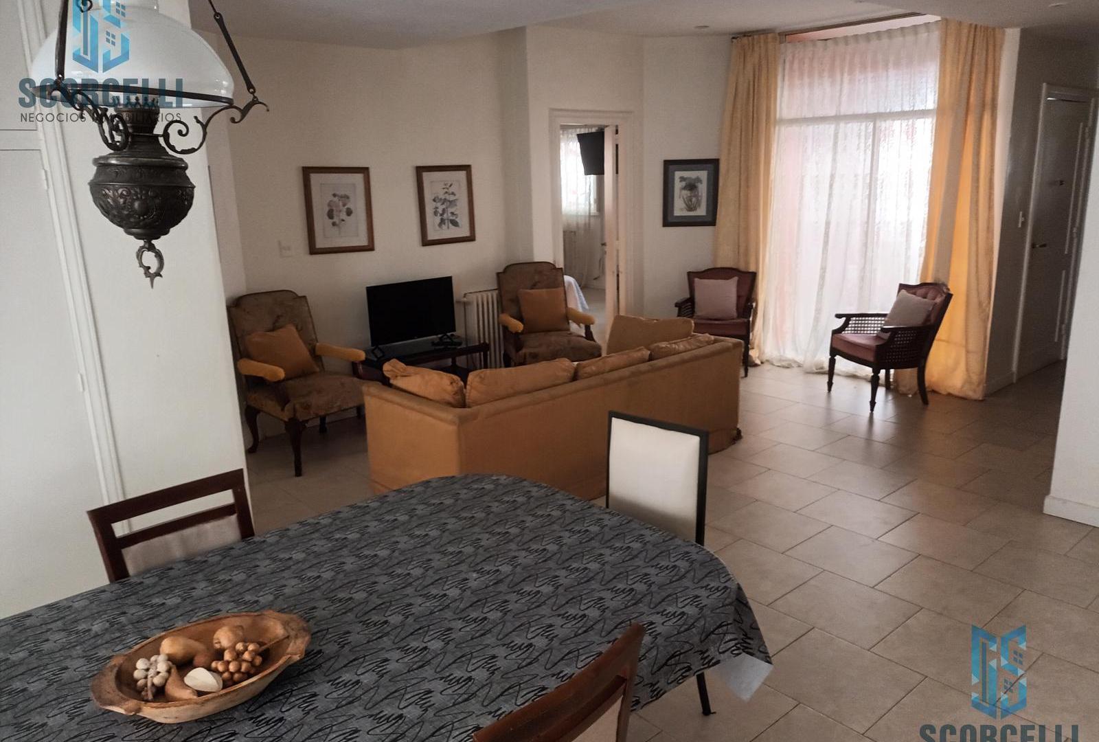 Amoblado para 7 Pers. 5 habitaciones, Amplio patio y jardín, 154 m2 cub. PALERMO