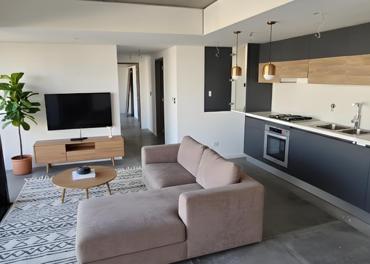 Venta Dpto 3 Amb con Patio y Cochera - Excelente Ubicacion en Parque Lineal