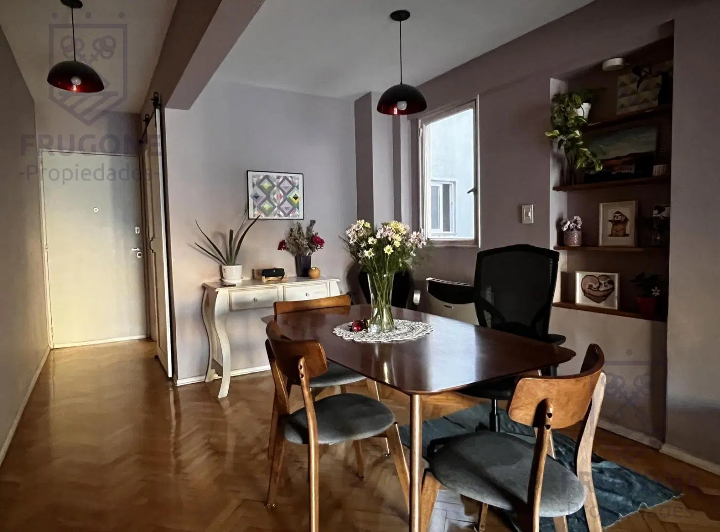 Alquiler - Barrio Norte - 3 ambientes - dependencia servicio- balcon 1