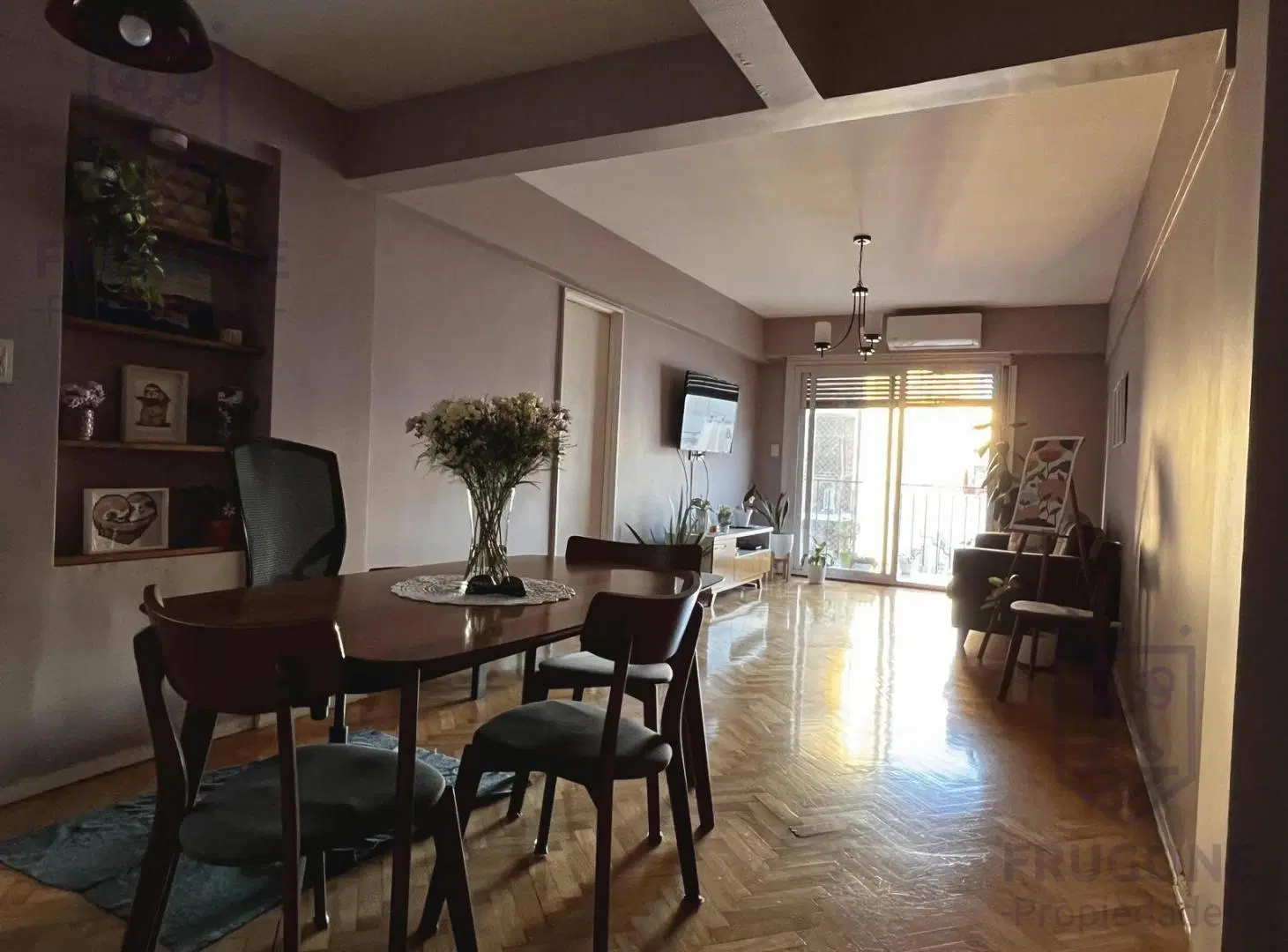 Alquiler - Barrio Norte - 3 ambientes - dependencia servicio- balcon 3