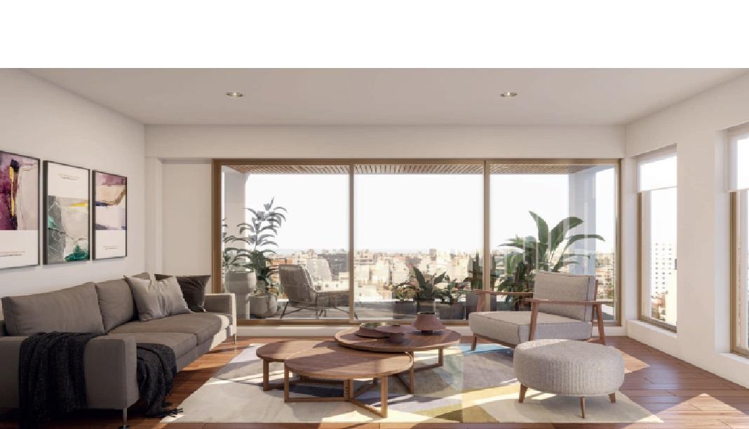 Departamento Tipo Casa en Colegiales Piso 3 - 4 Ambientes - Apto Blanqueo 3