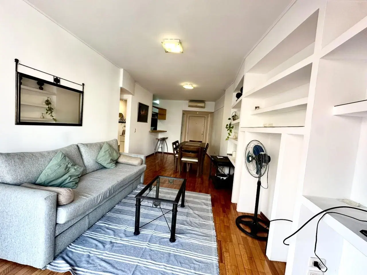 Departamento 2 ambientes amoblado y equipado en alquiler, con balcón de 7 m². 5