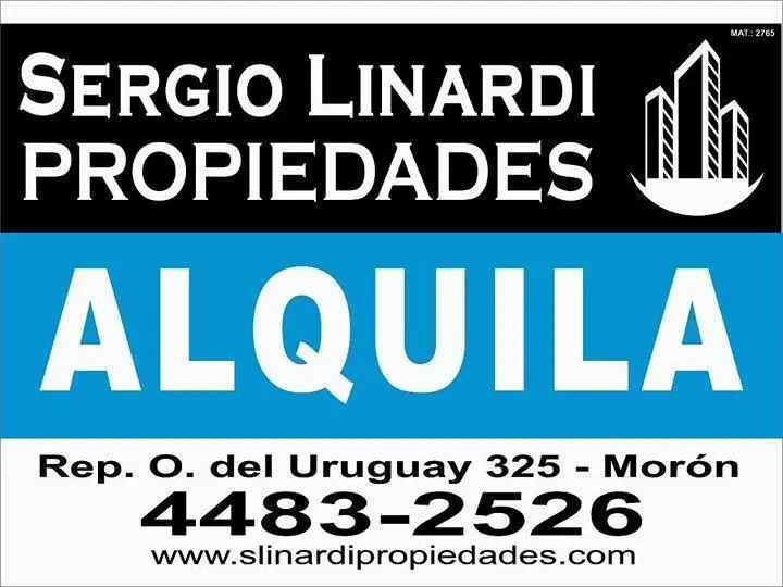 ALQUILER DE DEPARTAMENTO DE 3 AMBIENTES CENTRICO, CON BALCON Y PATIO 1