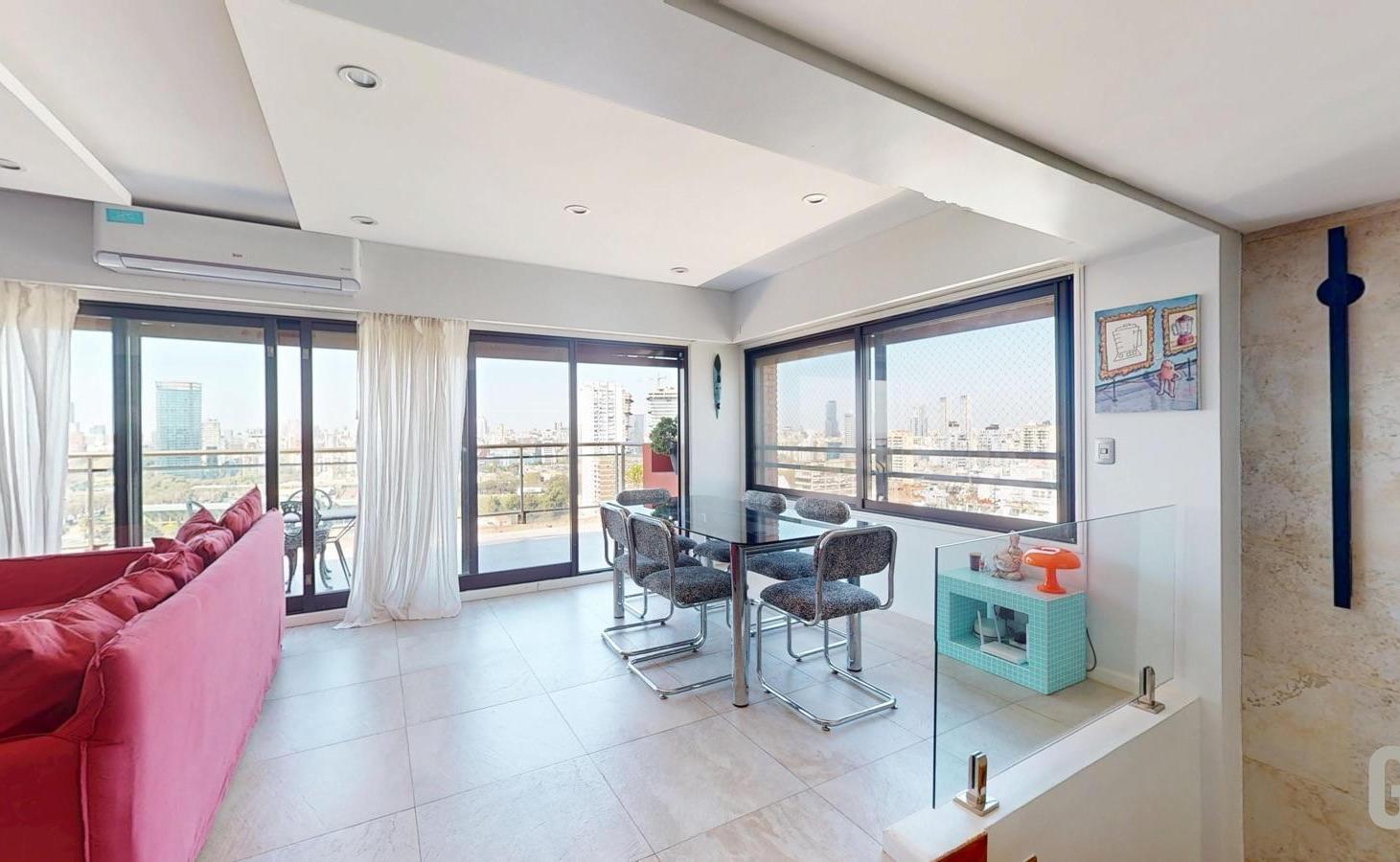 Foto de Exclusivo Duplex Piso Alto Vista al Río y Polo Gran Terraza Luminoso 2, imagen 3