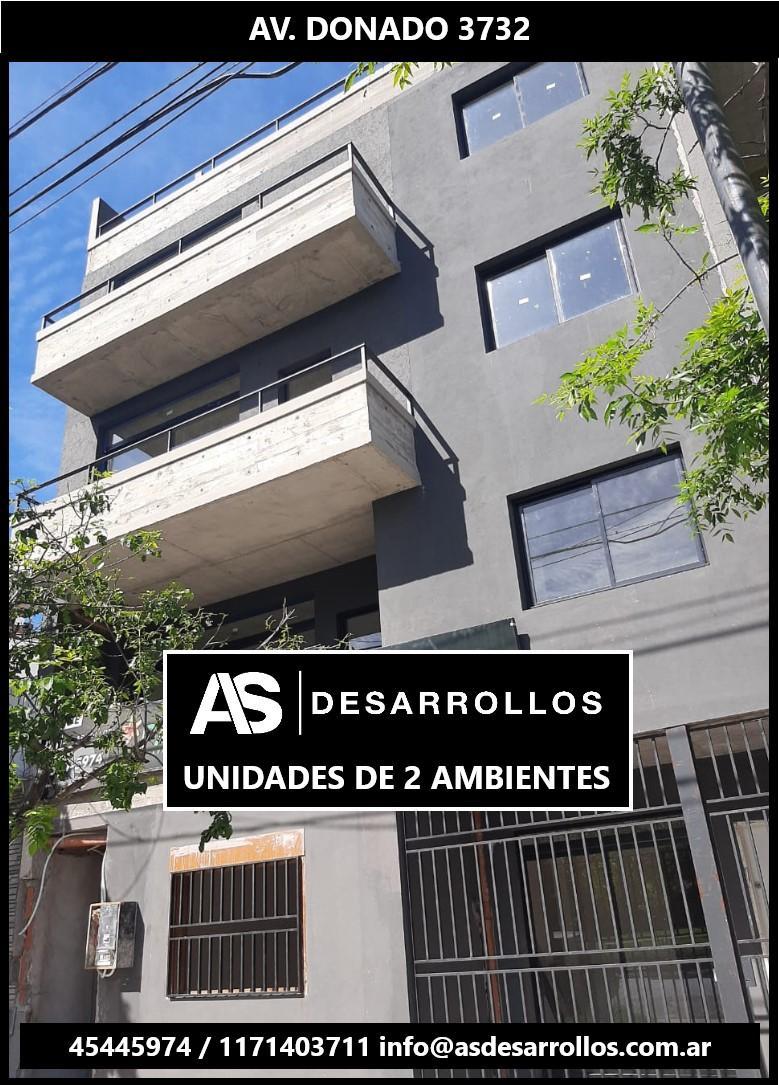 EXCELENTE DEPARTAMENTO DE 2 AMBIENTES CON BALCON AL CONTRAFRENTE 46M2 TOTALES.