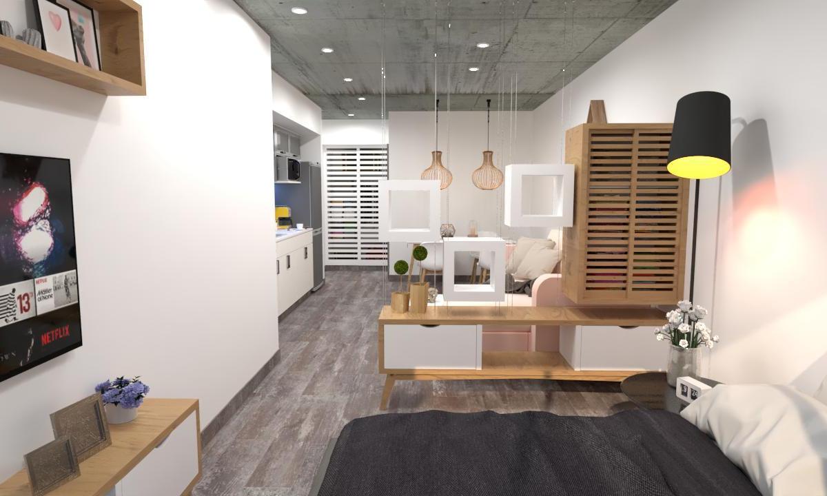 Foto de EXCELENTE MONO AMBIENTE con balcón al frente (venta en pozo), imagen 5