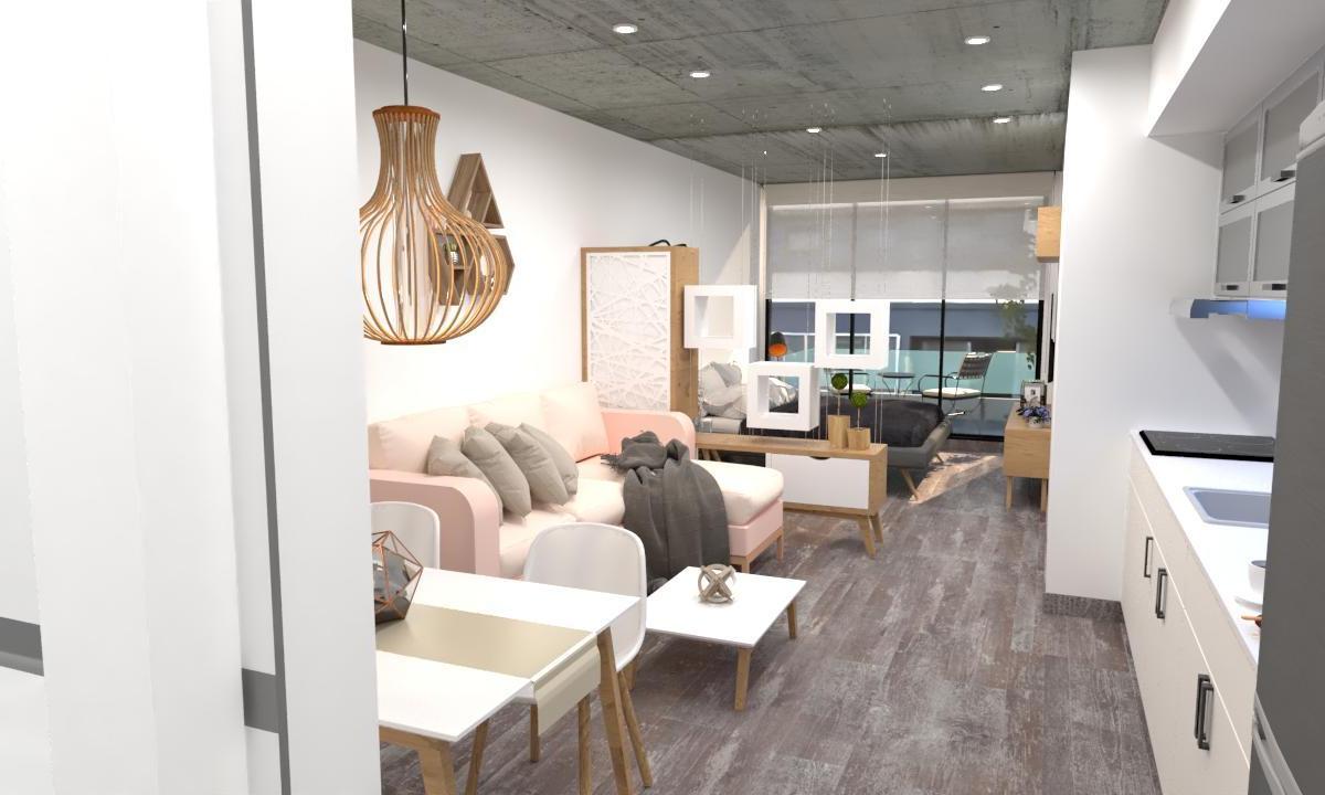 EXCELENTE MONO AMBIENTE con balcón al frente (venta en pozo)