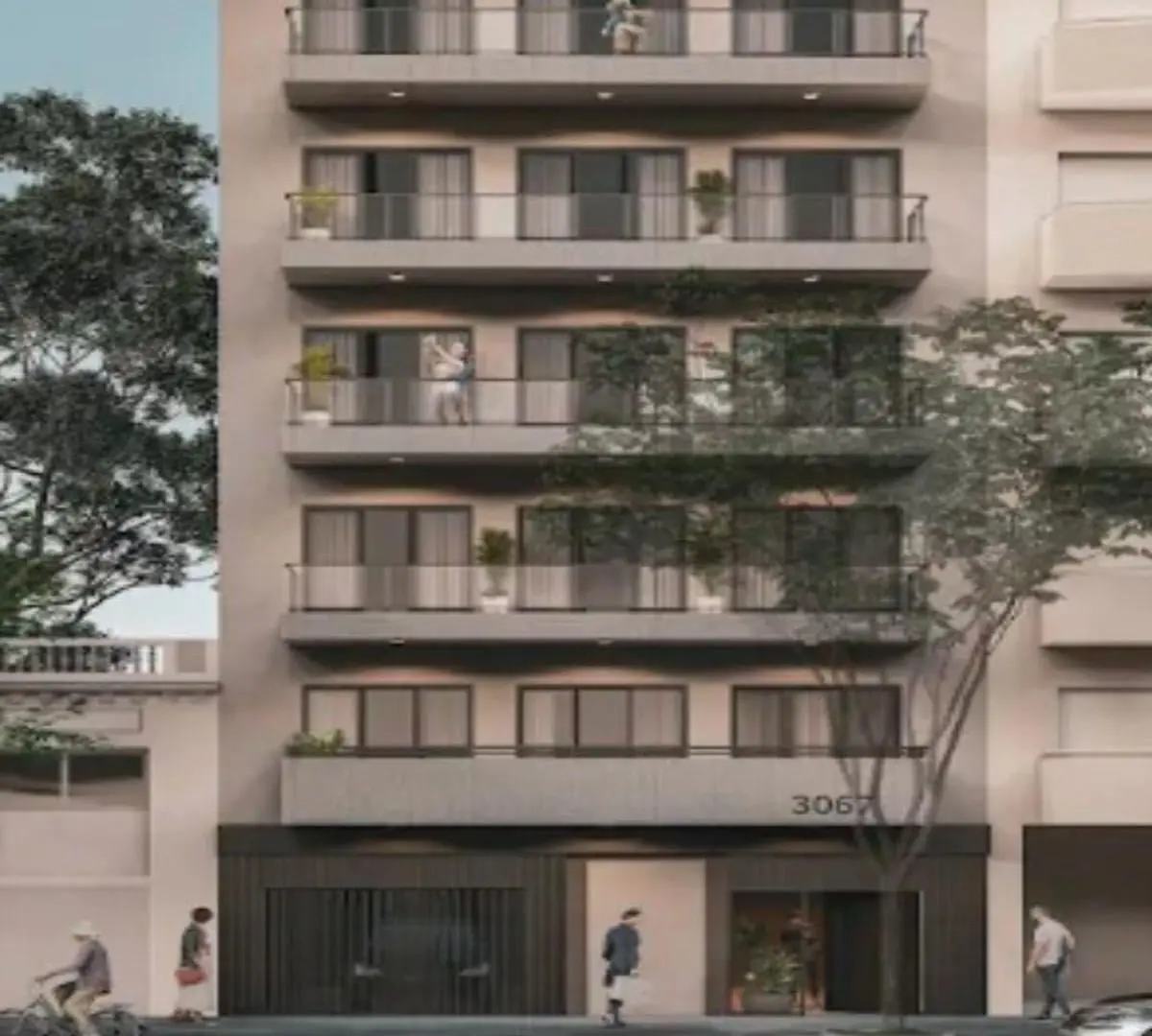 MONOAMBIENTE CON BALCON AL CONTRAFRENTE EN 3ER PISO -PREVENTA 5