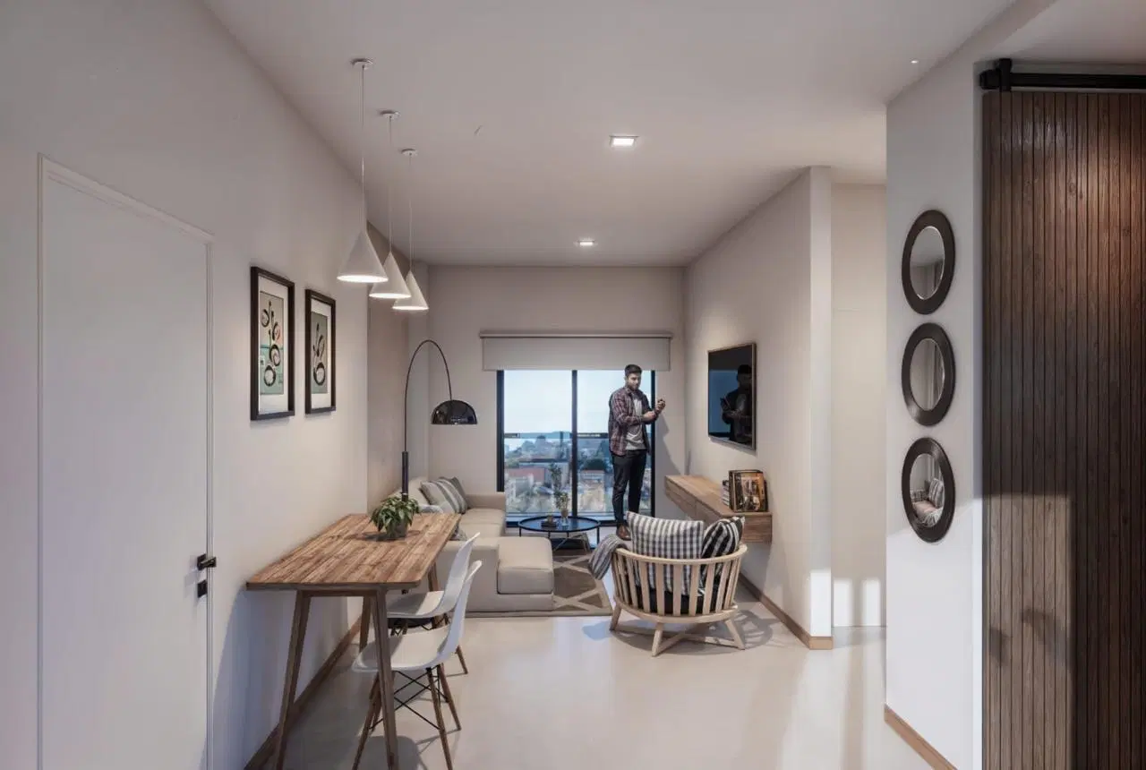VENTA EN POZO - EDIFICIO MUÑOZ CHICO - AMPLIOS Y MODERNOS DOS AMBIENTES 2
