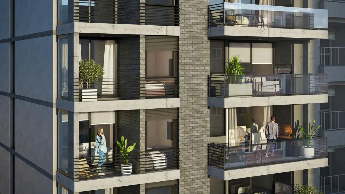 Departamento de 1 dormitorio al frente en Zona Río 3