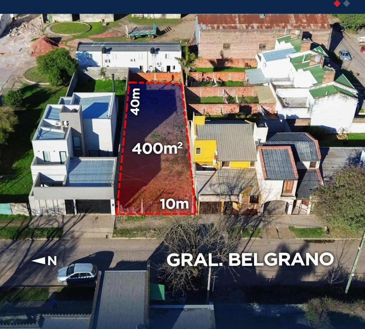Terreno en barrio Chapero 4