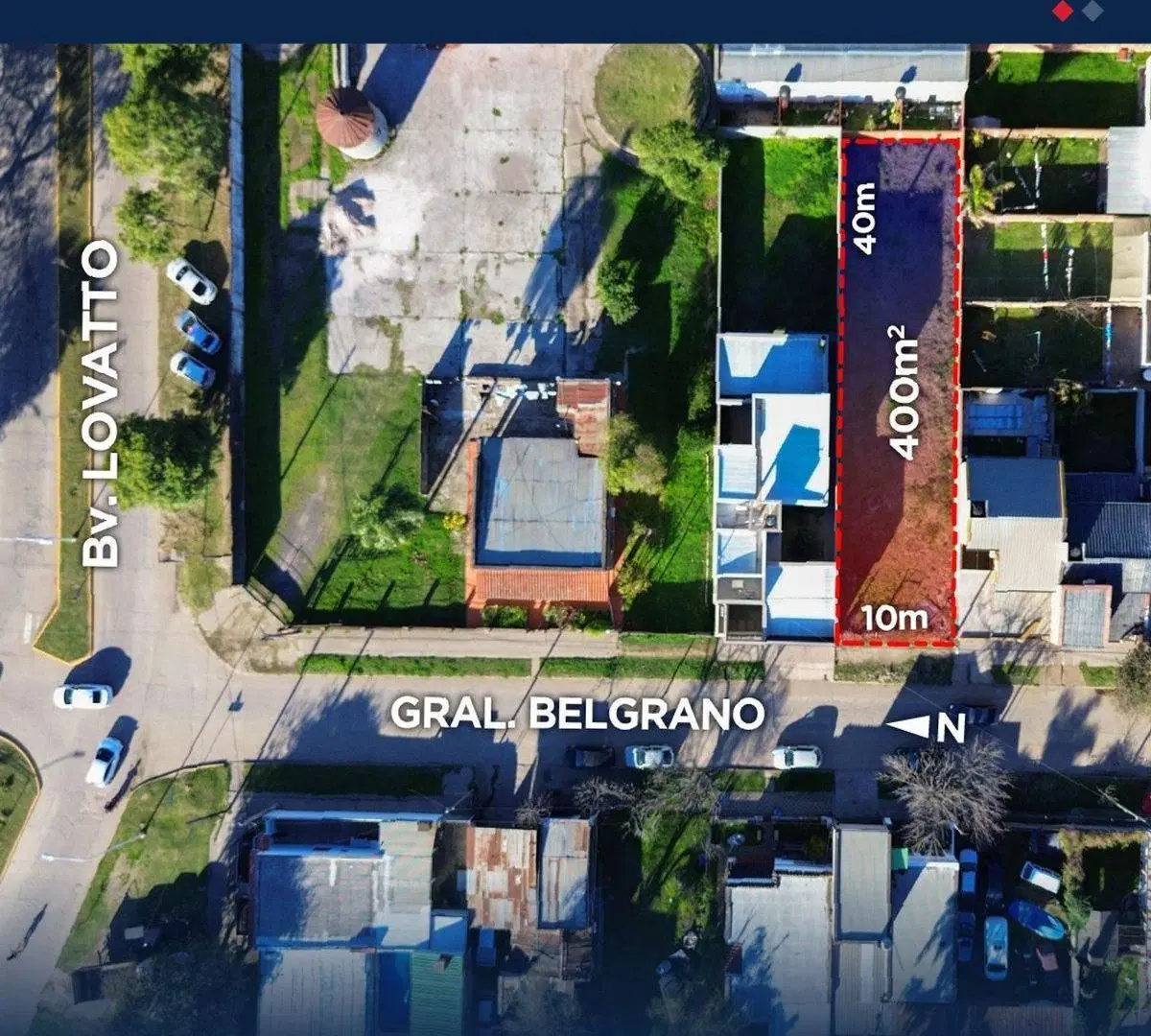 Terreno en barrio Chapero 2