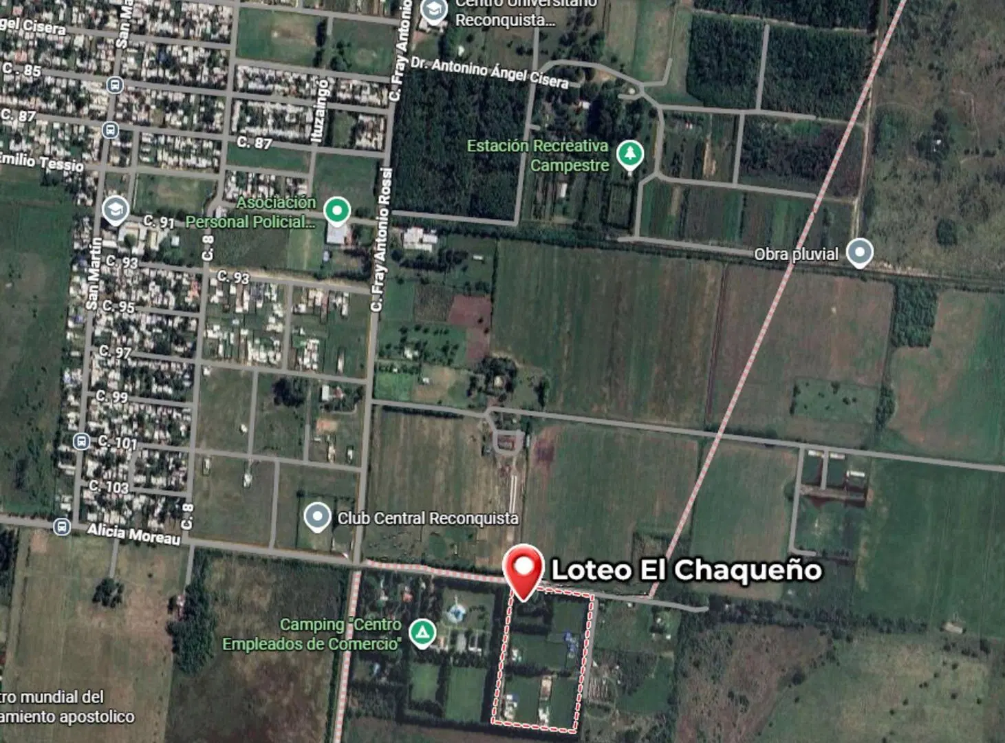 Lote en Venta – El Chaqueño, Reconquista 3