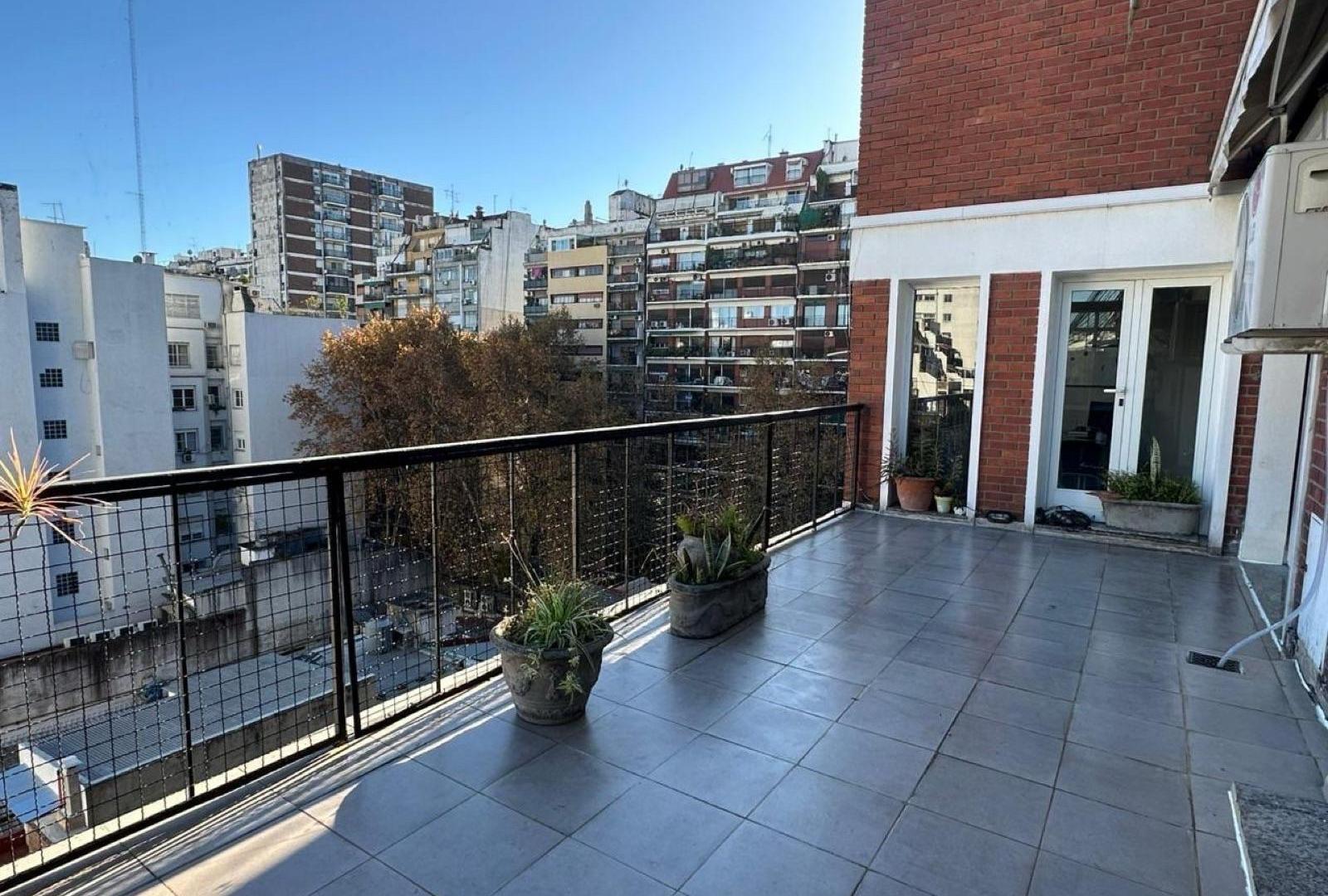 5 ambientes con cochera balcón terraza - Palermo