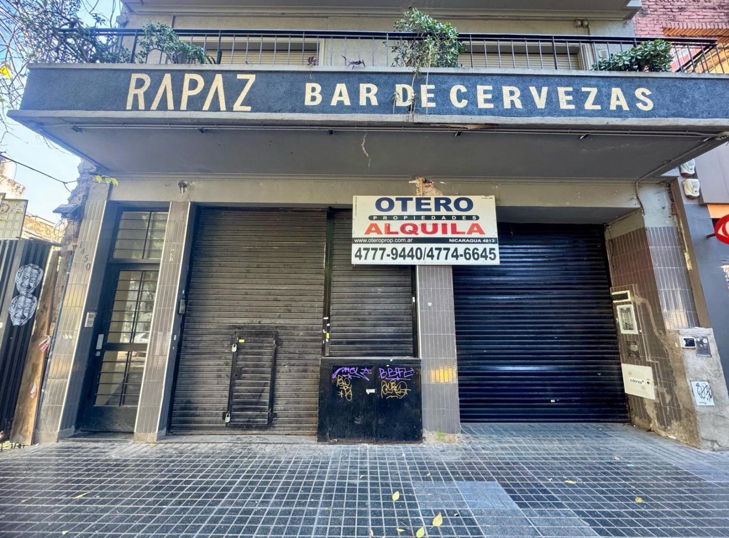 Local comercial muy amplio en excelente estado - Palermo