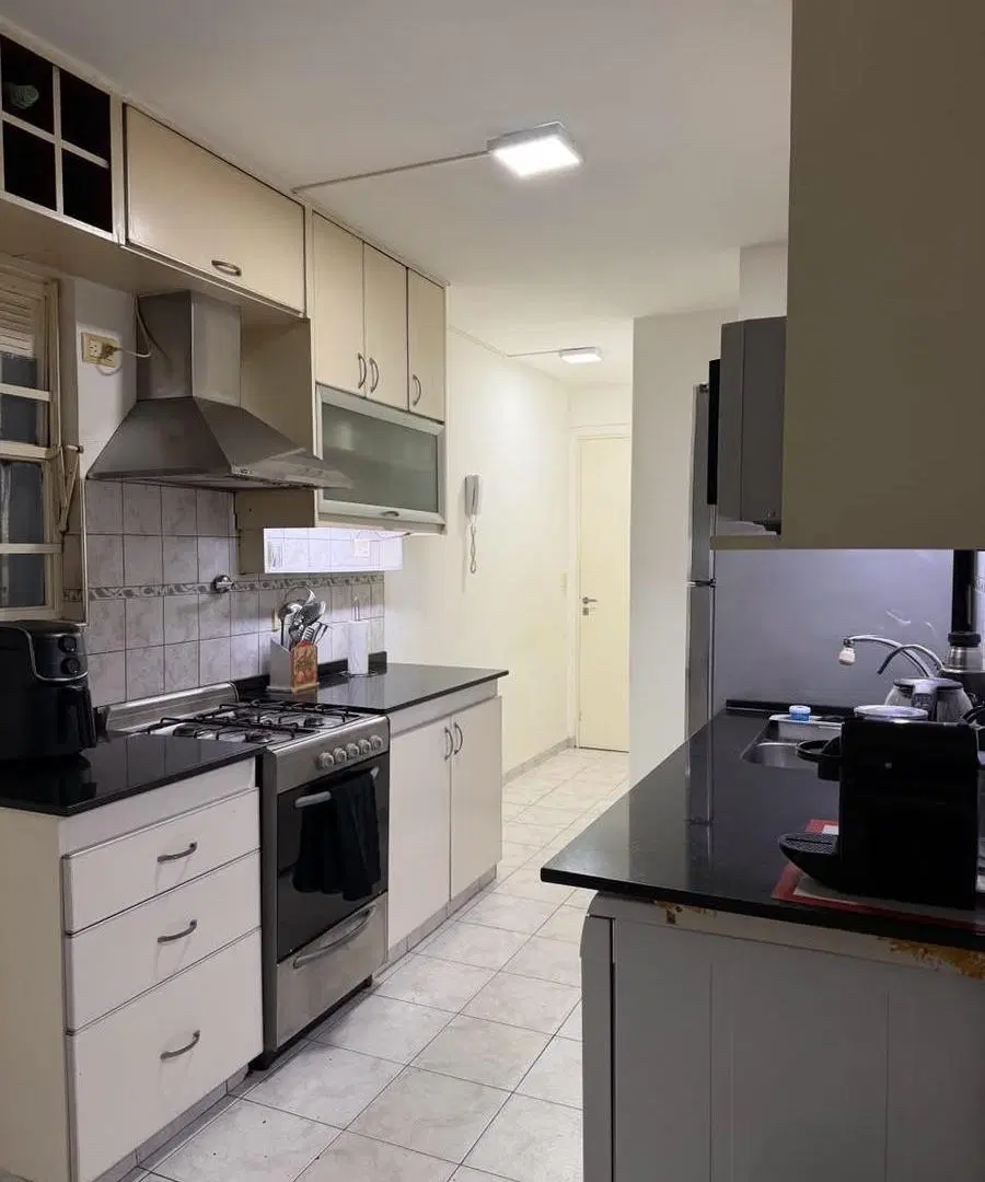 4 ambientes, cochera, baulera, patio balcon en Palermo 2