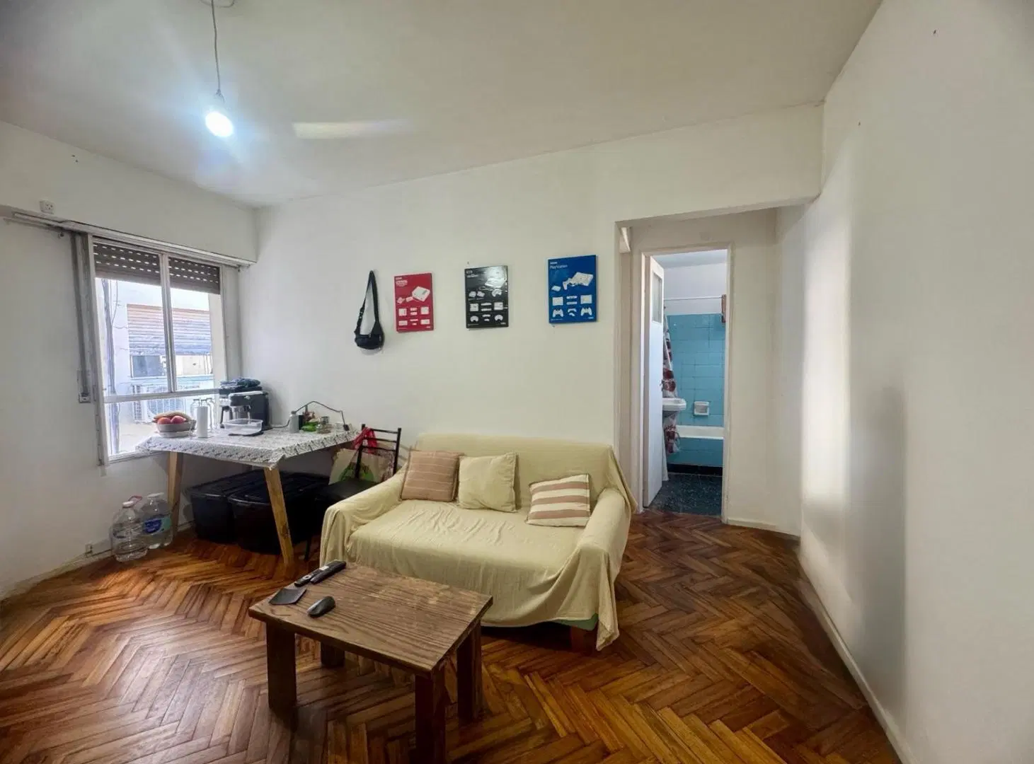 Departamento 2 ambientes, luminoso y con buena distribución en Palermo 3