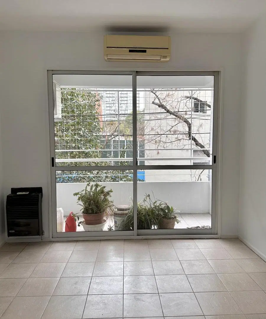 2 ambientes con cochera y balcón, amenities en Belgrano 3